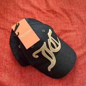 Juicy Couture denim cap. Women’s fit.